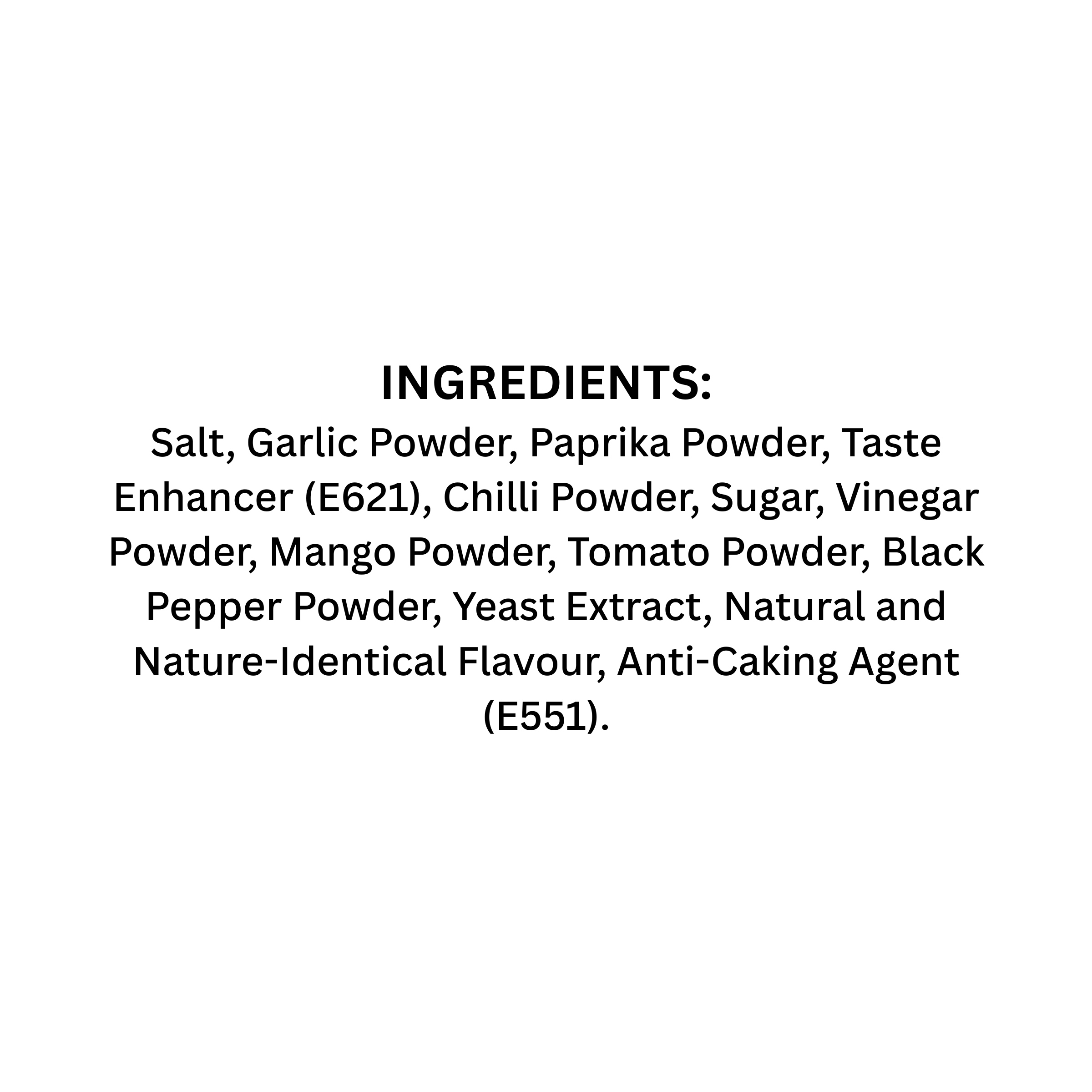 Rozvaan BBQ marinade bottle back view showcasing ingredients and nutritional information.