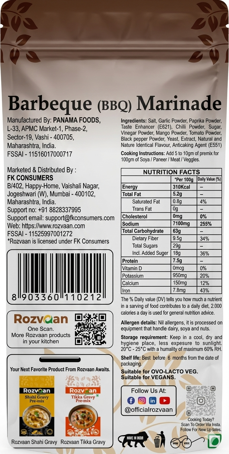 Barbeque (BBQ) Marinade