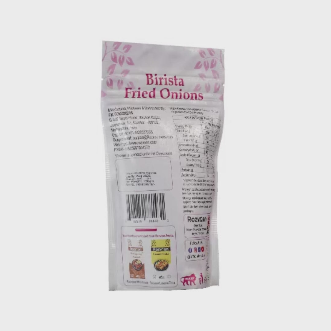 Rozvaan Birista Fried Onion
